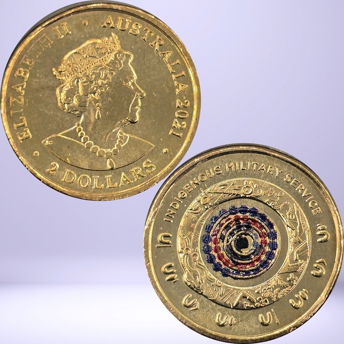 2021 $2 Indigenous Military Service Uncirculated Coin