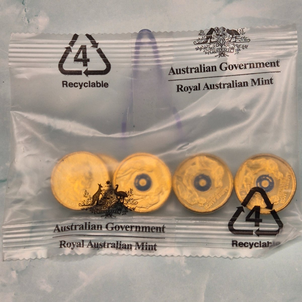 Sealed Royal Australian Mint Bag of 5x 2021 $2 Ambulance Service coins