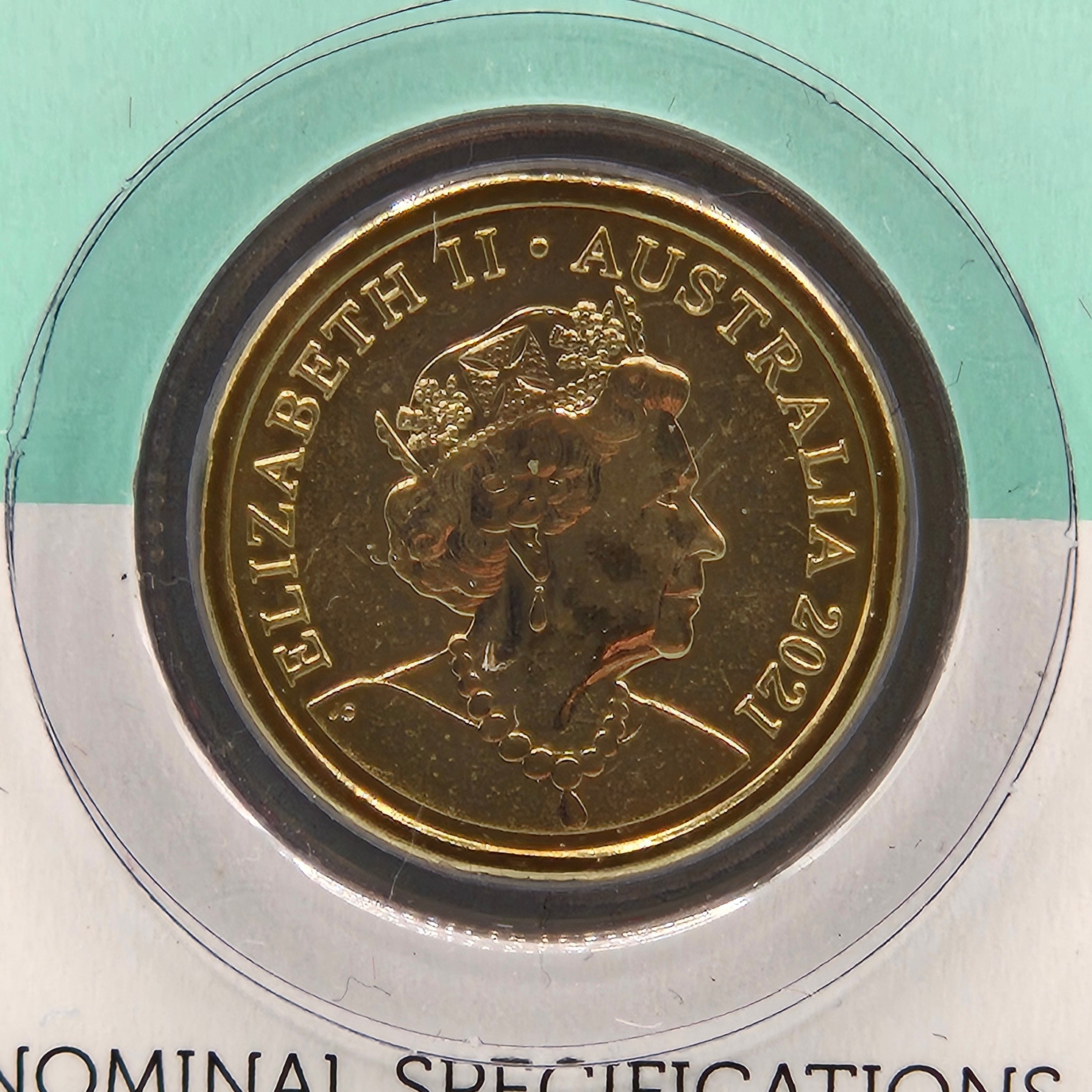 2021 $2 Tooth Fairy carded coin