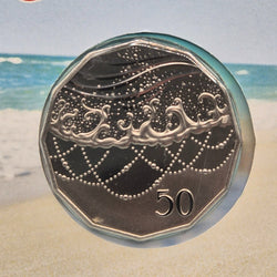 2021 50c Christmas in Australia reverse of coin