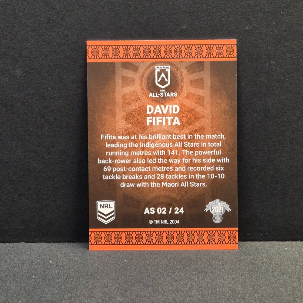 2021 NRL Elite - Indigenous All Stars - AS02 - David Fifita