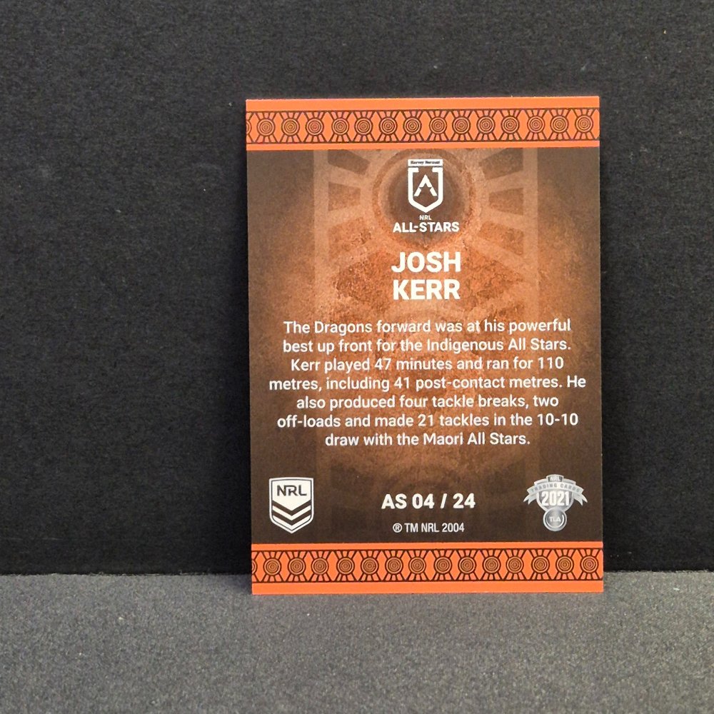 2021 NRL Elite - Indigenous All Stars - AS04 - Josh Kerr