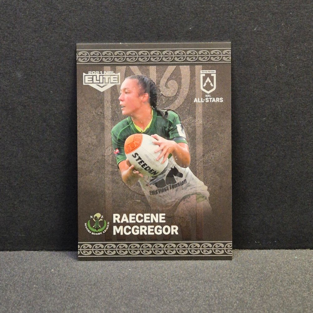 2021 NRL Elite - Maori All Stars - AS22 - Raecene McGregor