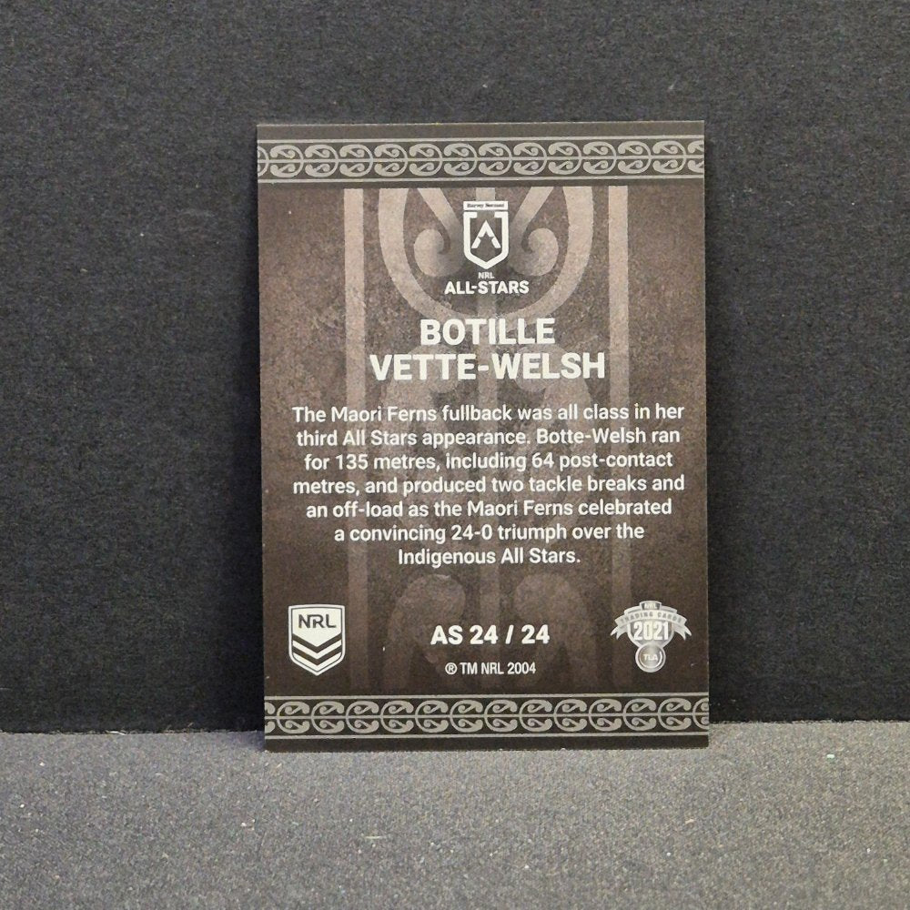 2021 NRL Elite - Maori All Stars - AS24 - Botille Vette-Welsh