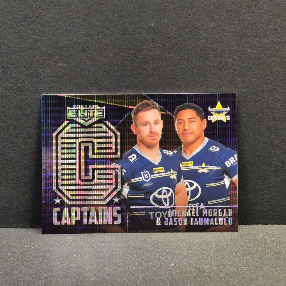 2021 NRL Traders Elite - Captains - C09 - Michael Morgan & Jason Taumalolo