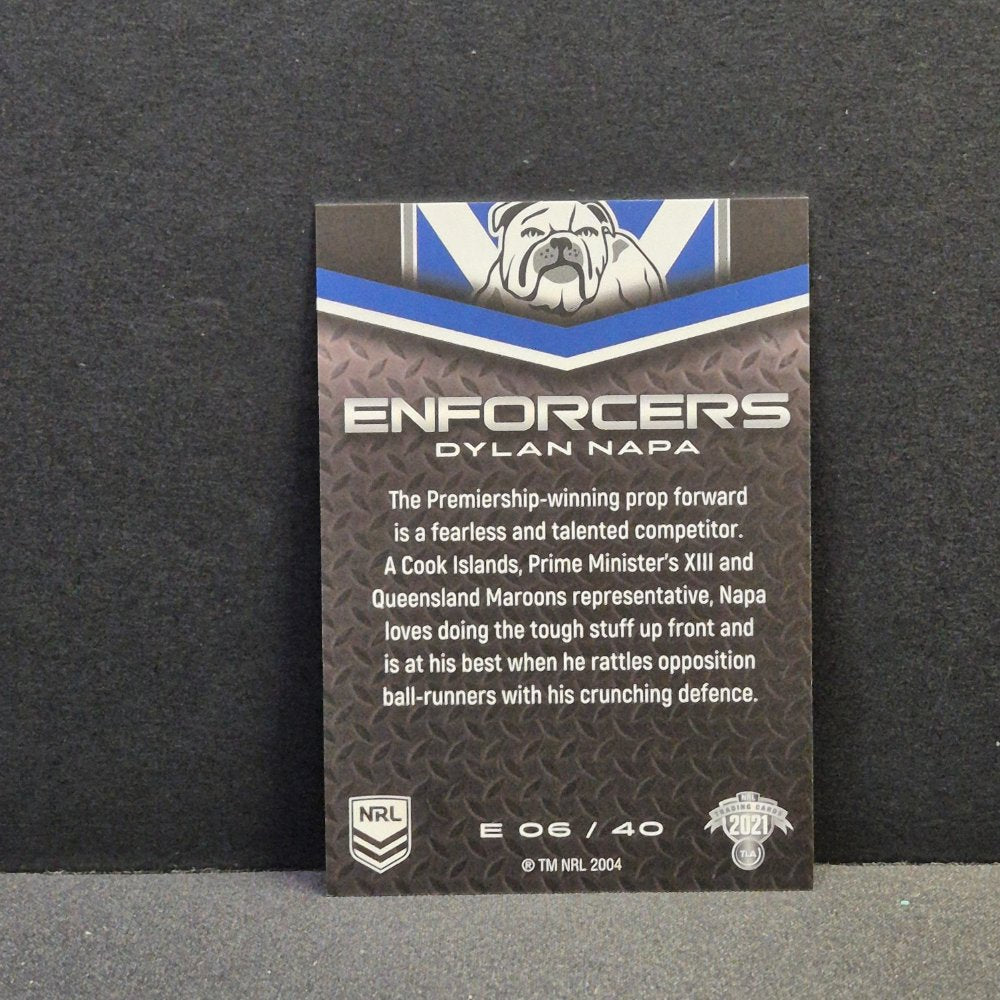 2021 NRL Elite - Enforcers - E06 - Dylan Napa