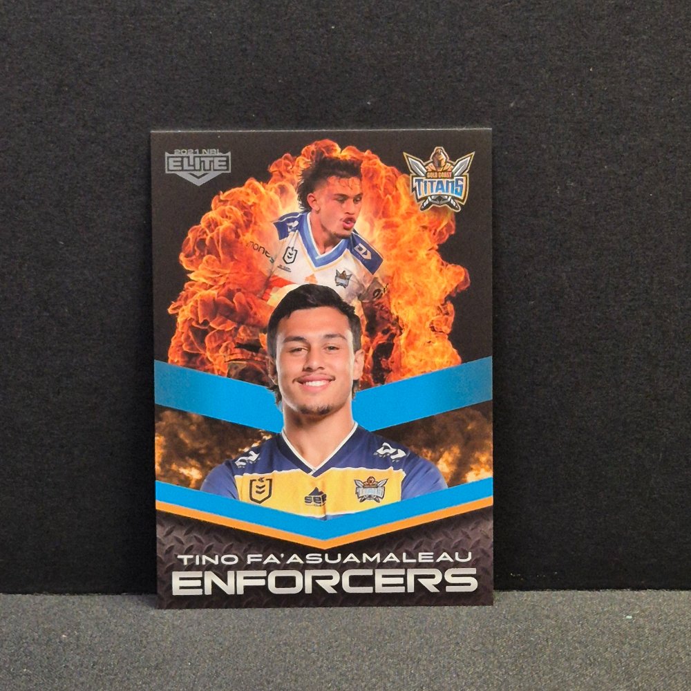 2021 NRL Elite - Enforcers - E09 - Tino Fa'asuamaleau