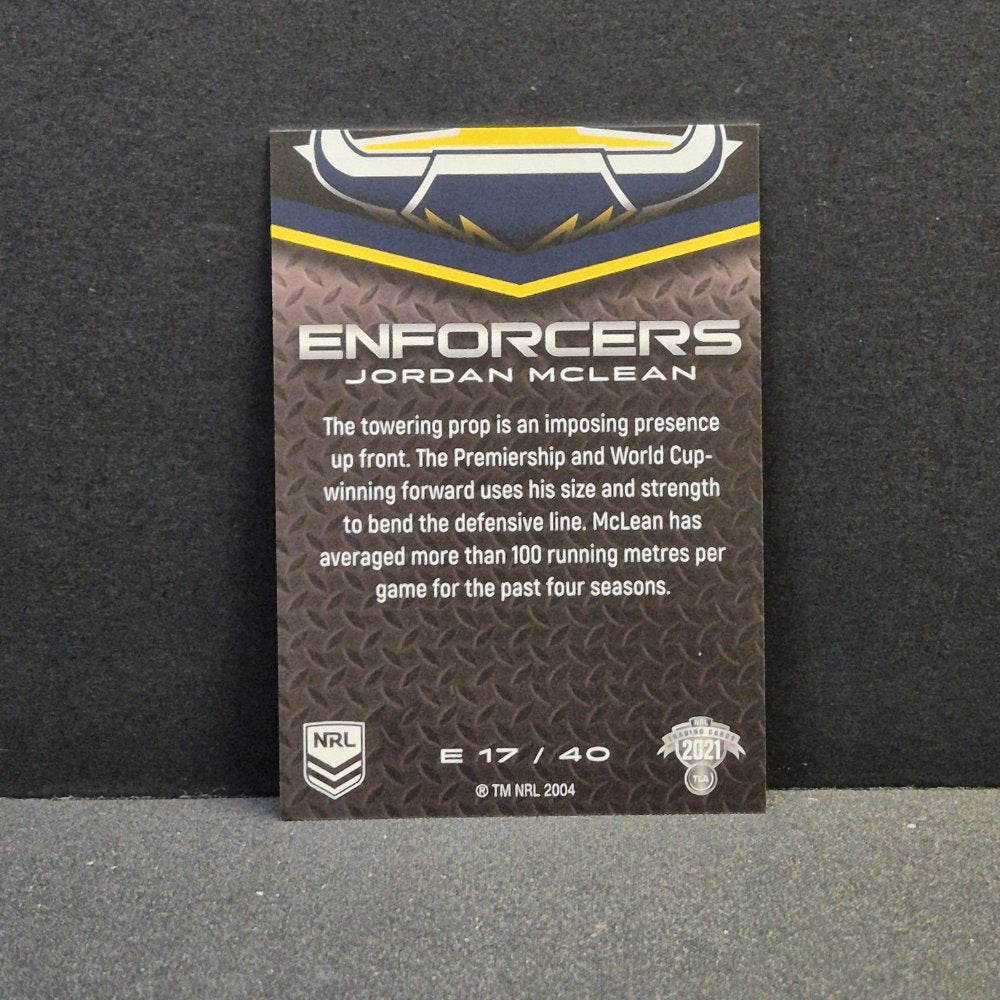 2021 NRL Elite - Enforcers - E17 - Jordan McLean