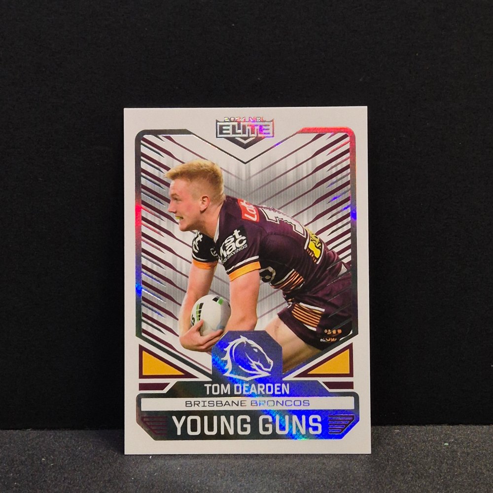 2021 NRL Traders Elite - Young Guns - YG01- Tom Dearden