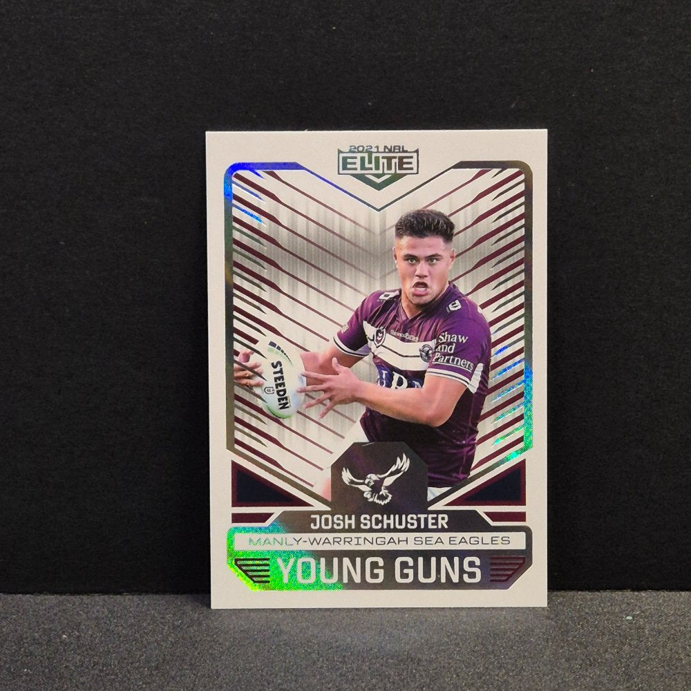 2021 NRL Traders Elite - Young Guns - YG12- Josh Schuster