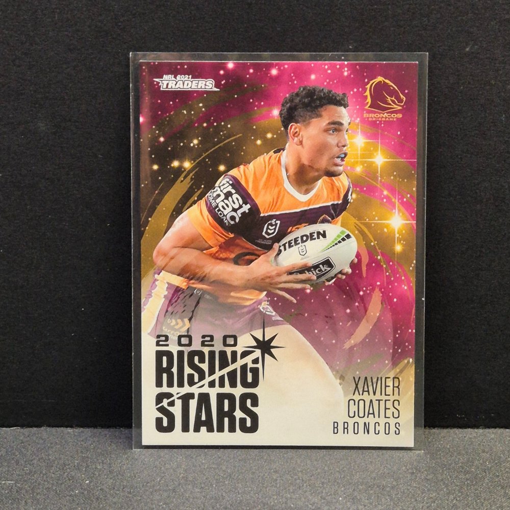 2021 NRL Traders - Rising Stars - RS01 - Xavier Coates