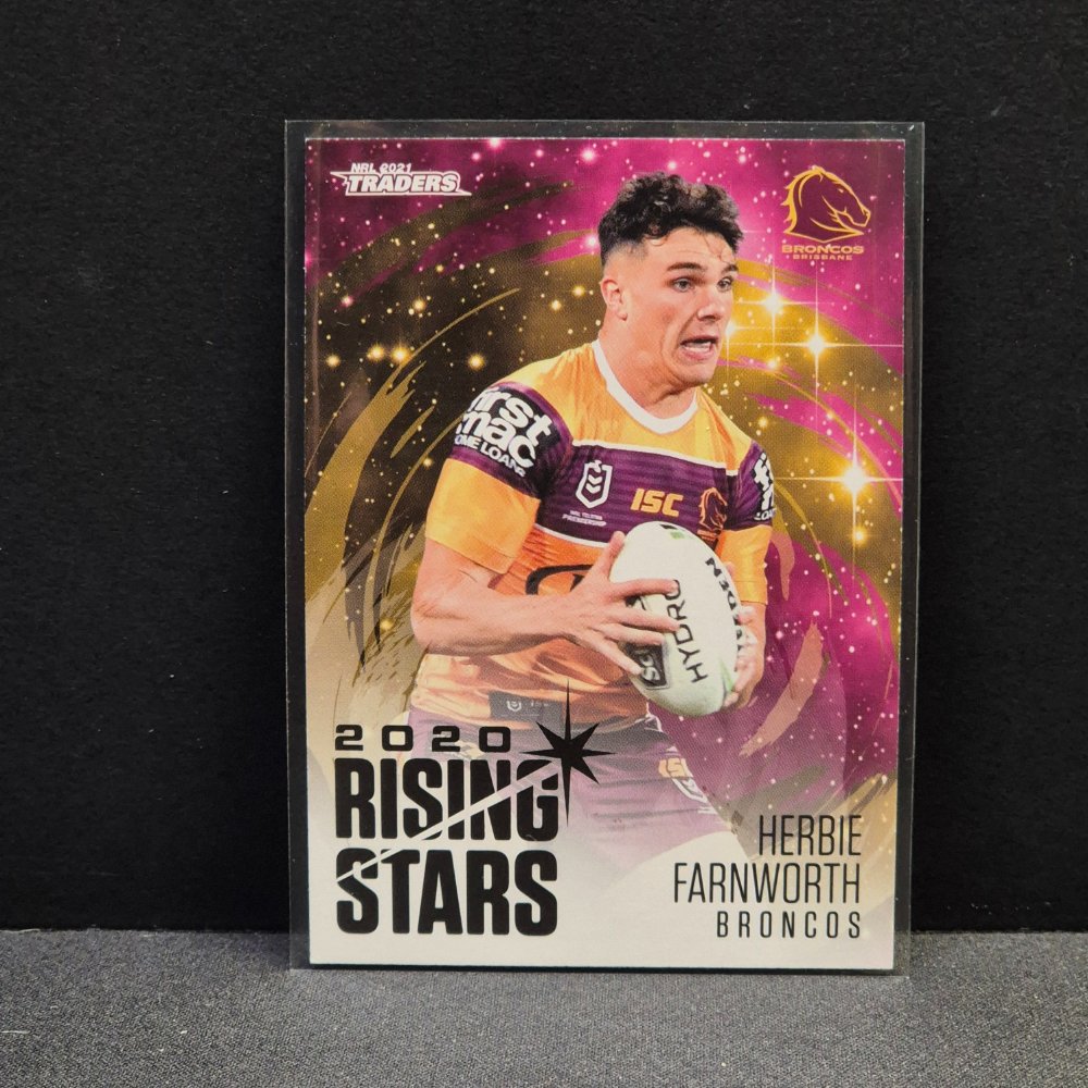 2021 NRL Traders - Rising Stars - RS02 - Herbie Farnworth