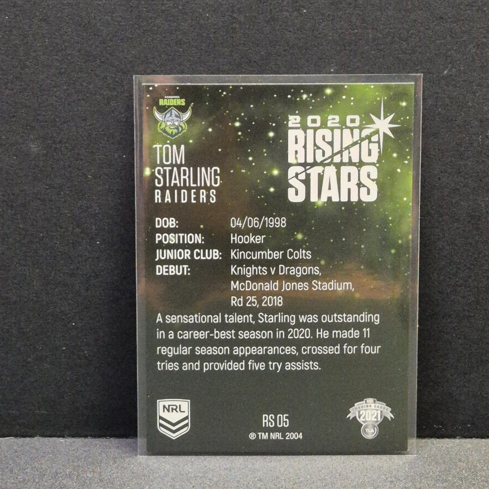 2021 NRL Traders - Rising Stars - RS05 - Tom Starling
