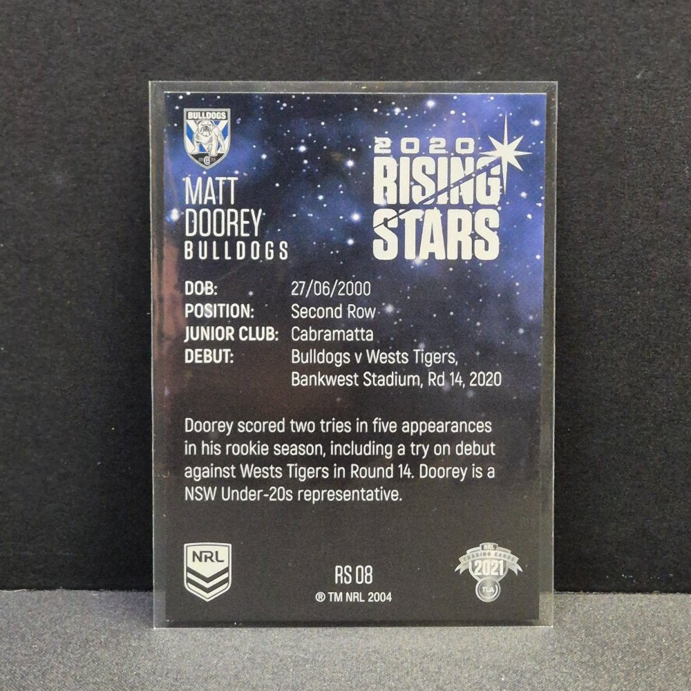 2021 NRL Traders - Rising Stars - RS08 - Matt Doorey