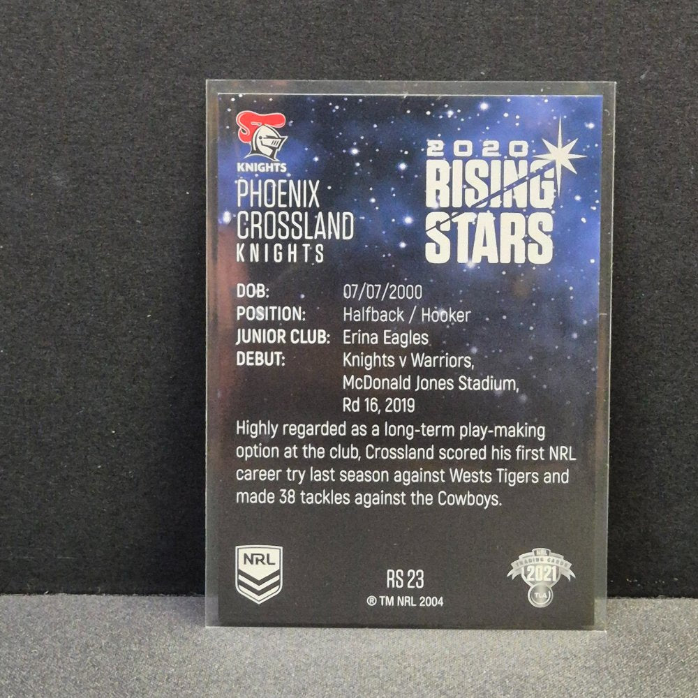 2021 NRL Traders - Rising Stars - RS23 - Phoenix Crossland