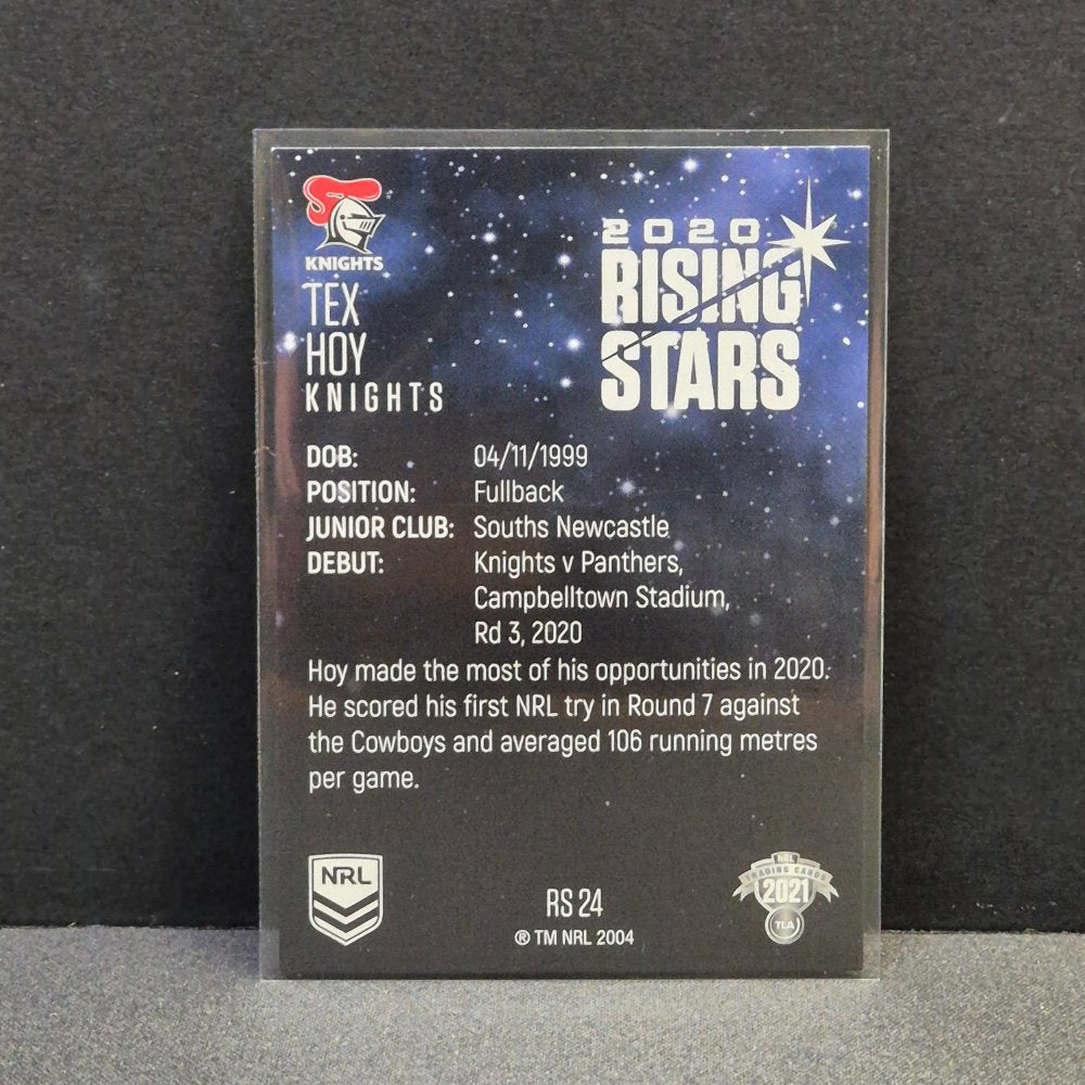 2021 NRL Traders - Rising Stars - RS24 - Tex Hoy