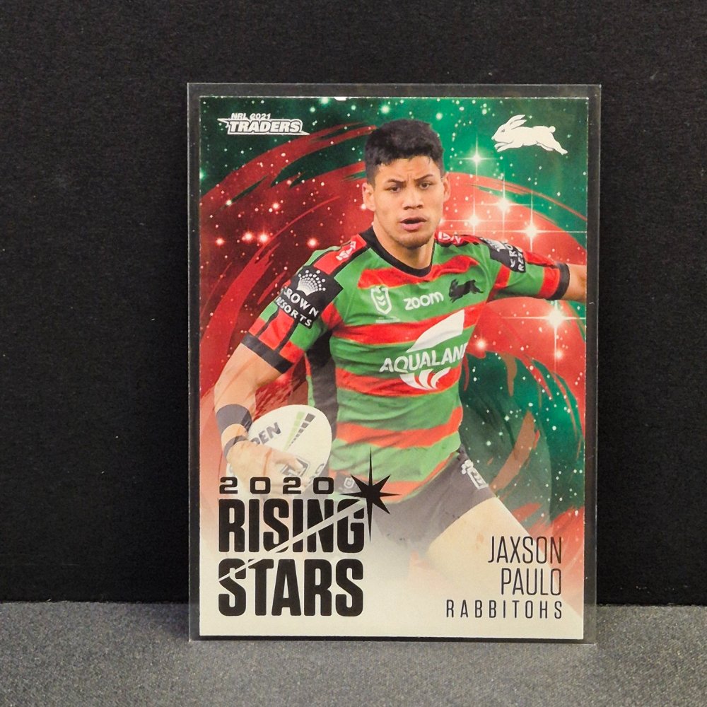 2021 NRL Traders - Rising Stars - RS35 - Jaxson Paulo