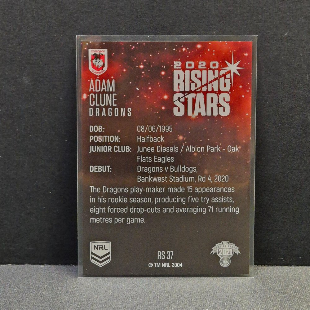 2021 NRL Traders - Rising Stars - RS37 - Adam Clune