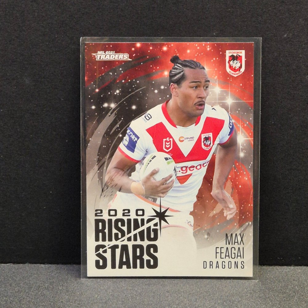 2021 NRL Traders - Rising Stars - RS39 - Max Feagai