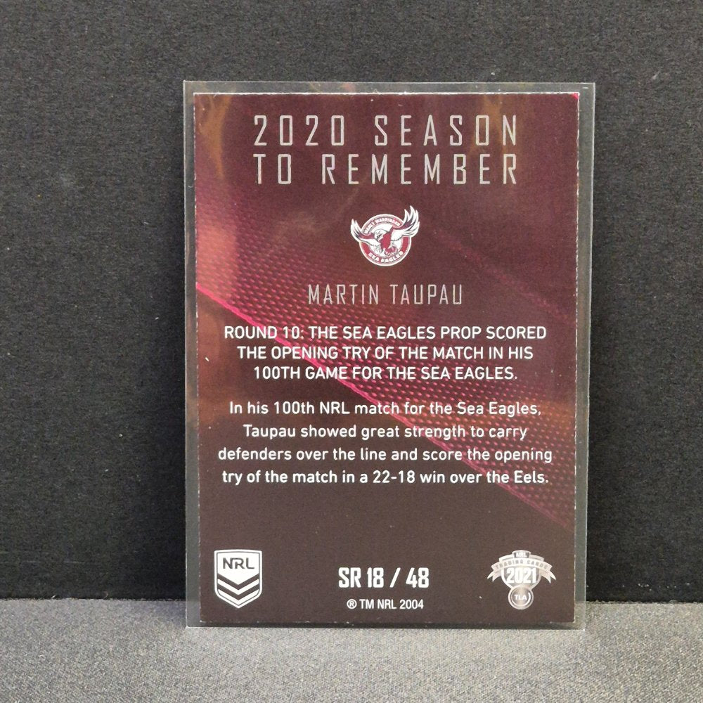 2021 NRL Traders - Season to Remember - SR18 - Martin Taupau