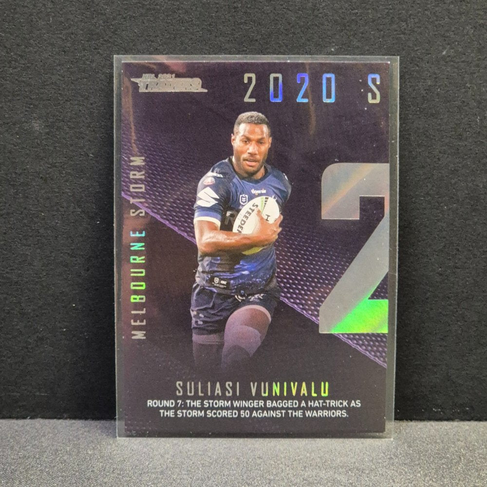 2021 NRL Traders - Season to Remember - SR19 - Suliasi Vunivalu