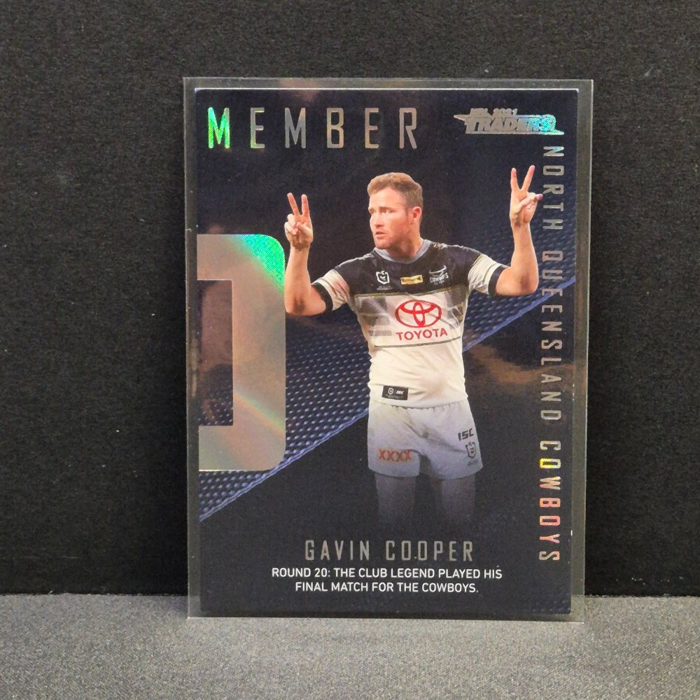 2021 NRL Traders - Season to Remember - SR27 - Gavin Cooper