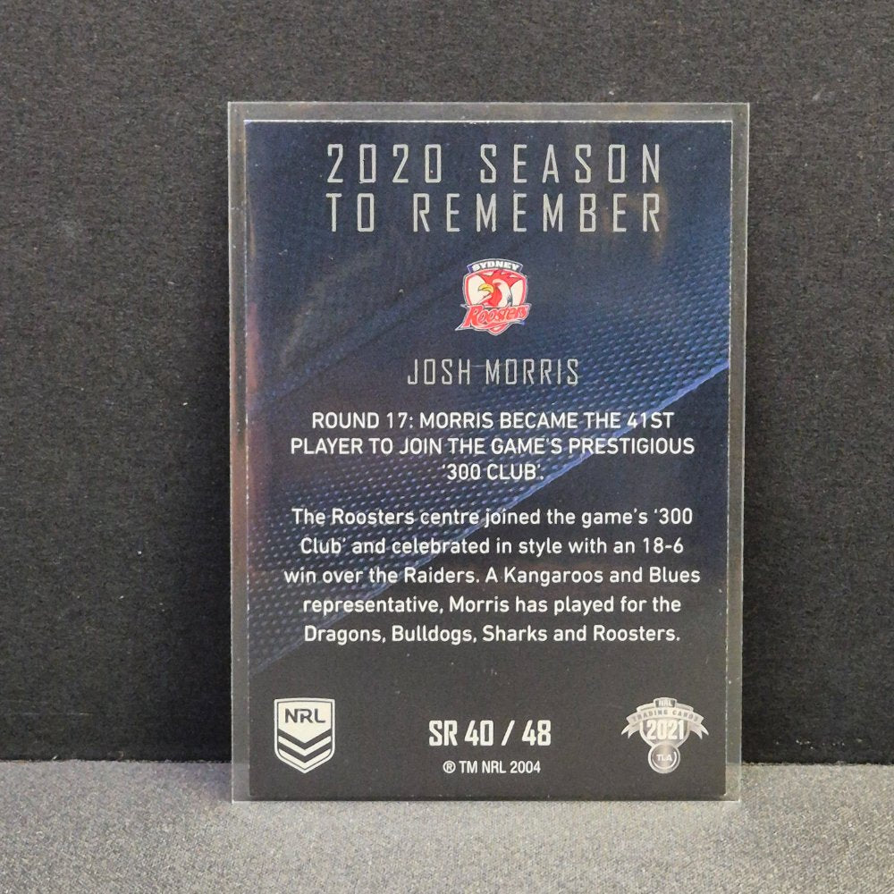 2021 NRL Traders - Season to Remember - SR40 - Josh Morris