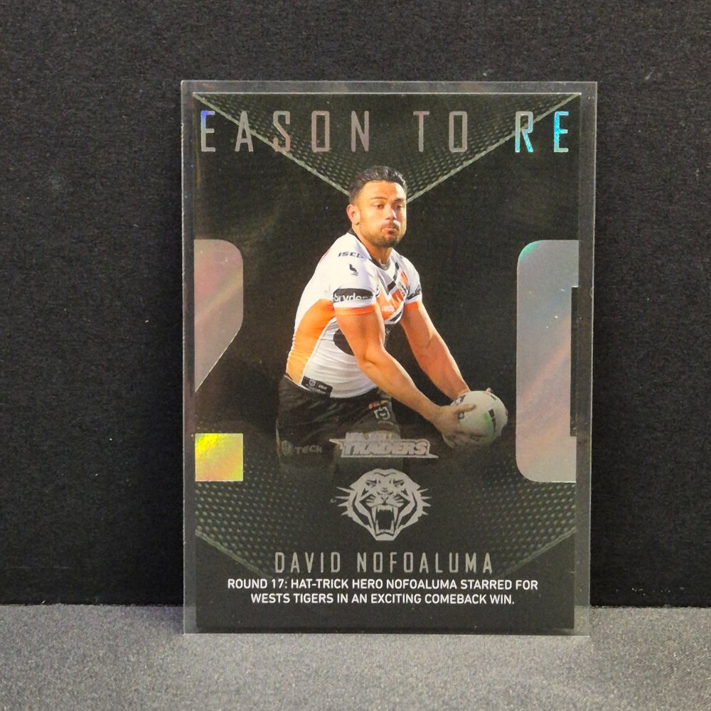2021 NRL Traders - Season to Remember - SR47 - David Nofoaluma
