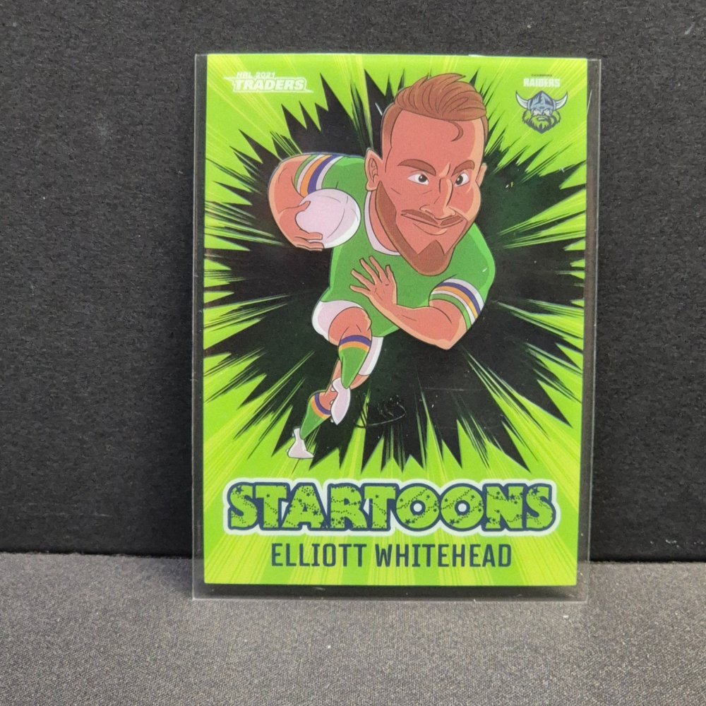 2021 NRL Traders - Startoons - ST02 - Elliott Whitehead