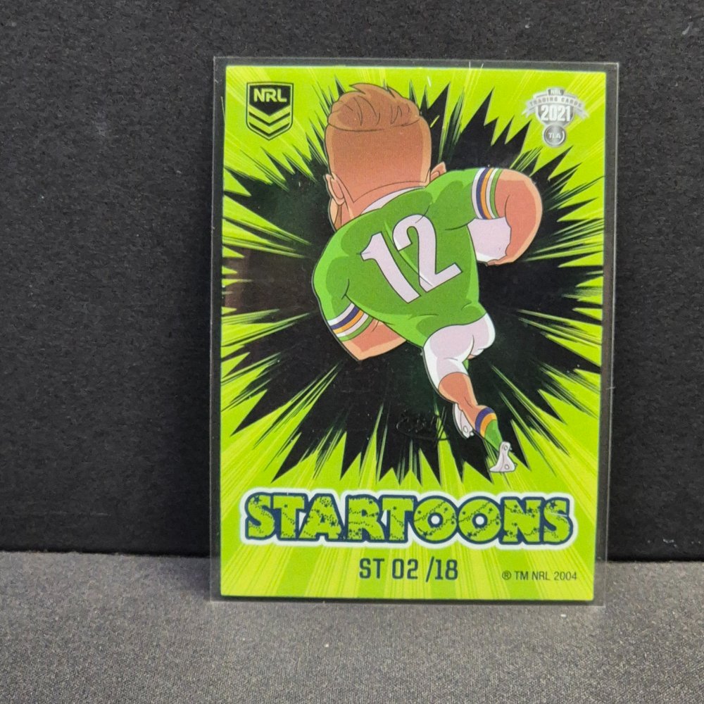 2021 NRL Traders - Startoons - ST02 - Elliott Whitehead