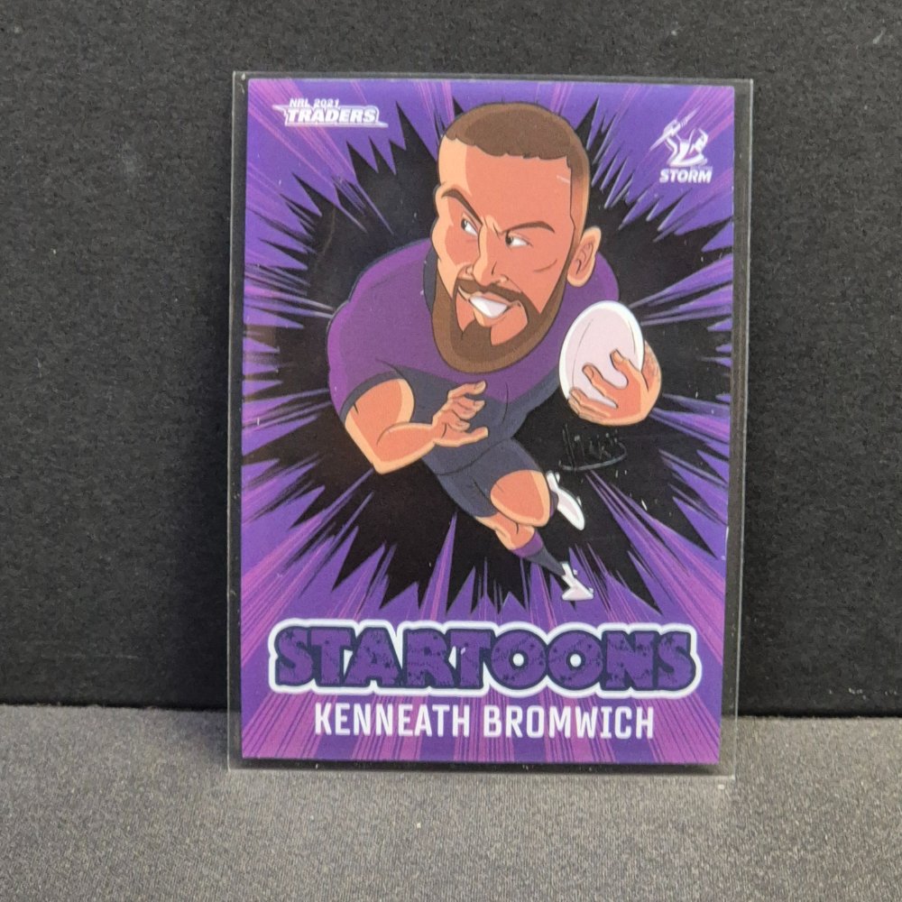 2021 NRL Traders - Startoons - ST08 - Kenneath Bromwich