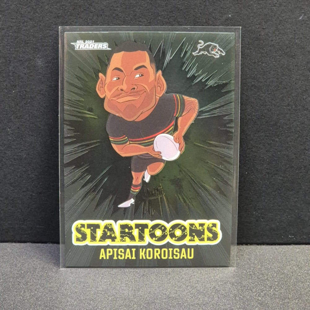 2021 NRL Traders - Startoons - ST12 - Apisai Koroisau