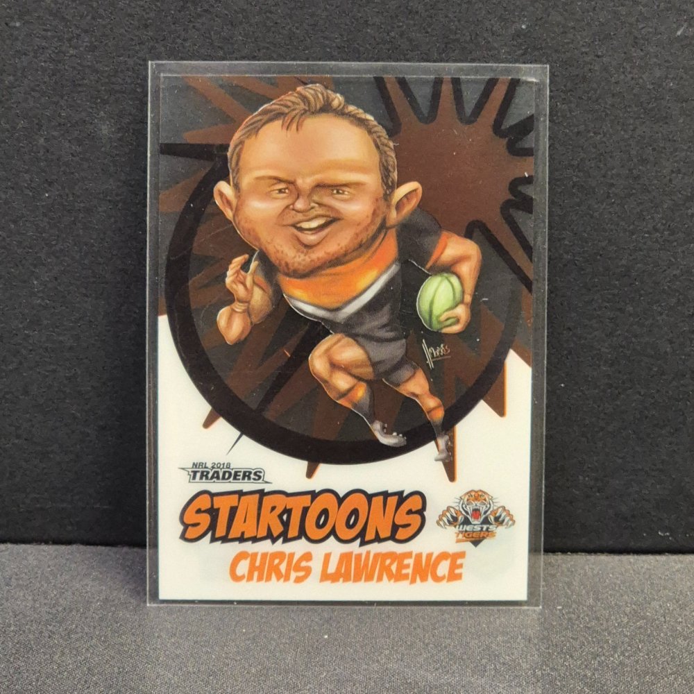 2018 NRL Traders - Startoons - ST18 - Chris Lawrence