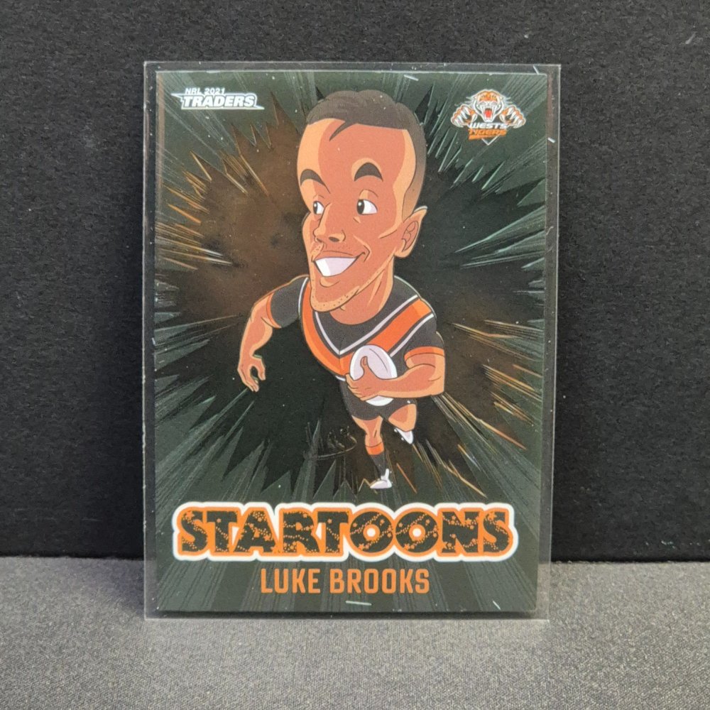 2021 NRL Traders - Startoons - ST18 - Luke Brooks