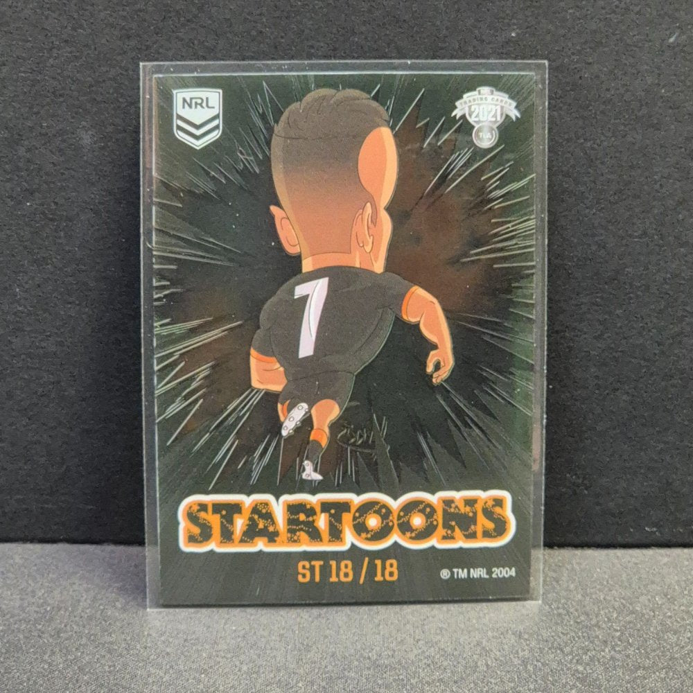 2021 NRL Traders - Startoons - ST18 - Luke Brooks