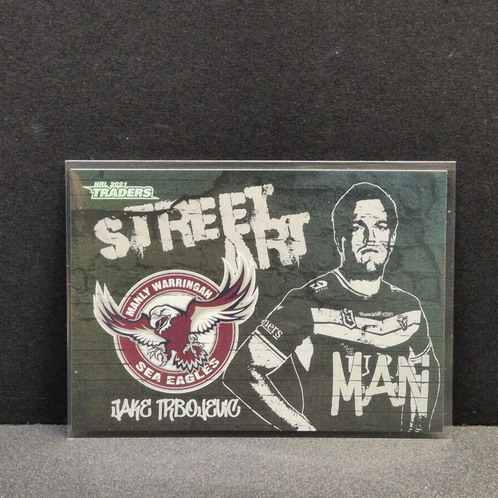 2021 NRL Traders - Street Art Black - SAB06 - Jake Trbojevic