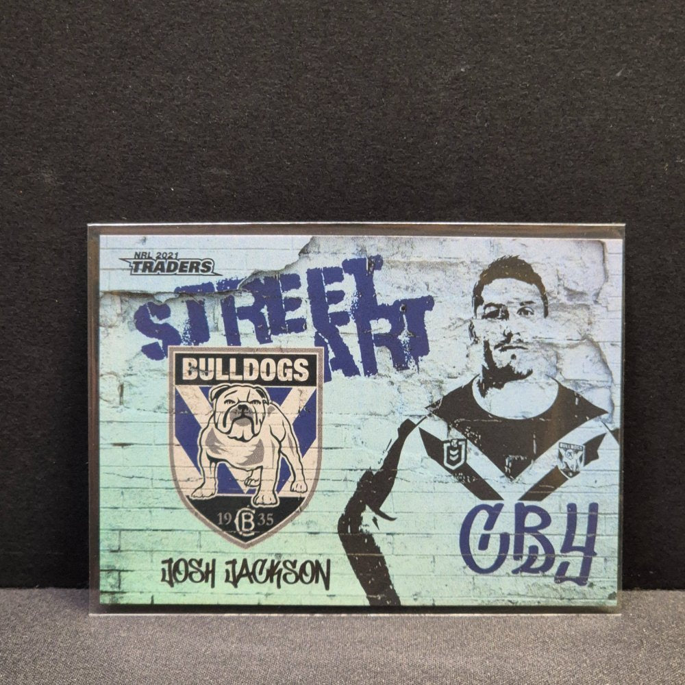 2021 NRL Traders - Street Art White - SAW03 - Josh Jackson