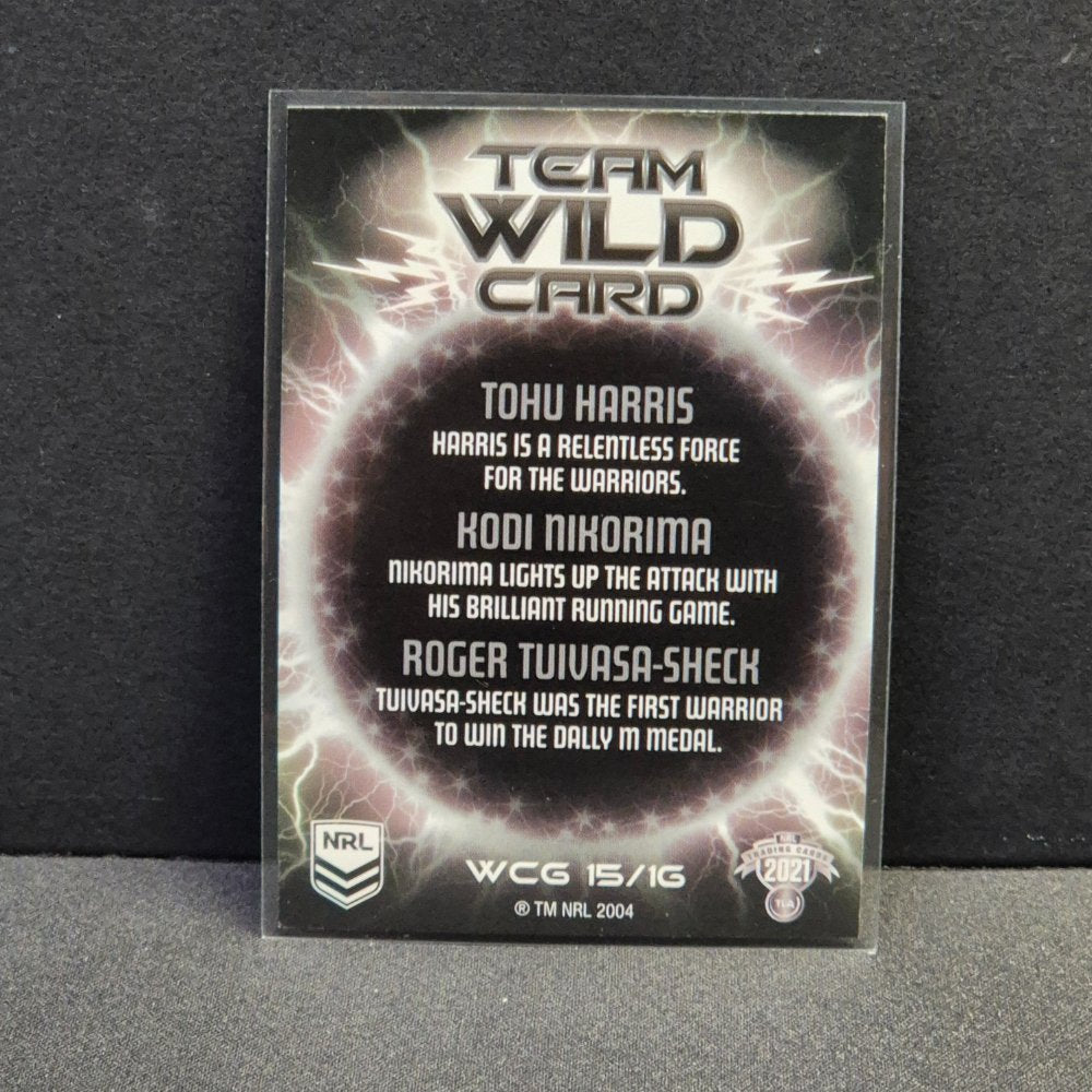 2021 NRL Traders - Team Wild Card - WCG15 - New Zealand Warriors