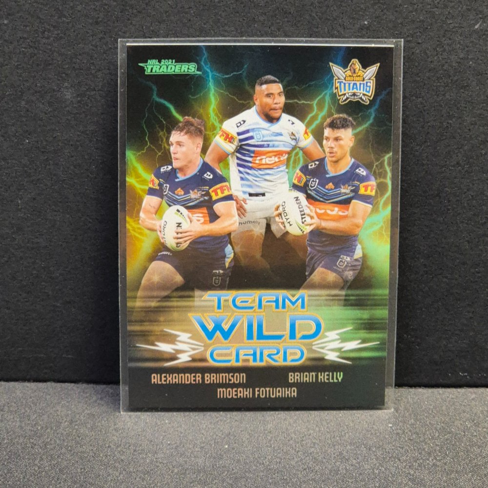2021 NRL Traders - Team Wild Card - WCG5 - Gold Coast Titans