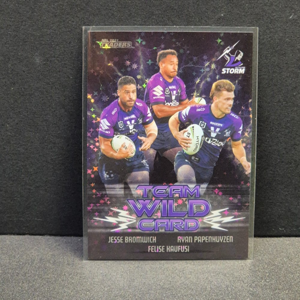 2021 NRL Traders - Team Wild Card Parallel - WCG7 - Melbourne Storm