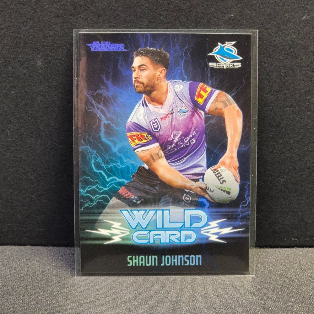 2021 NRL Traders - Wild Card - WC11 - Shaun Johnson
