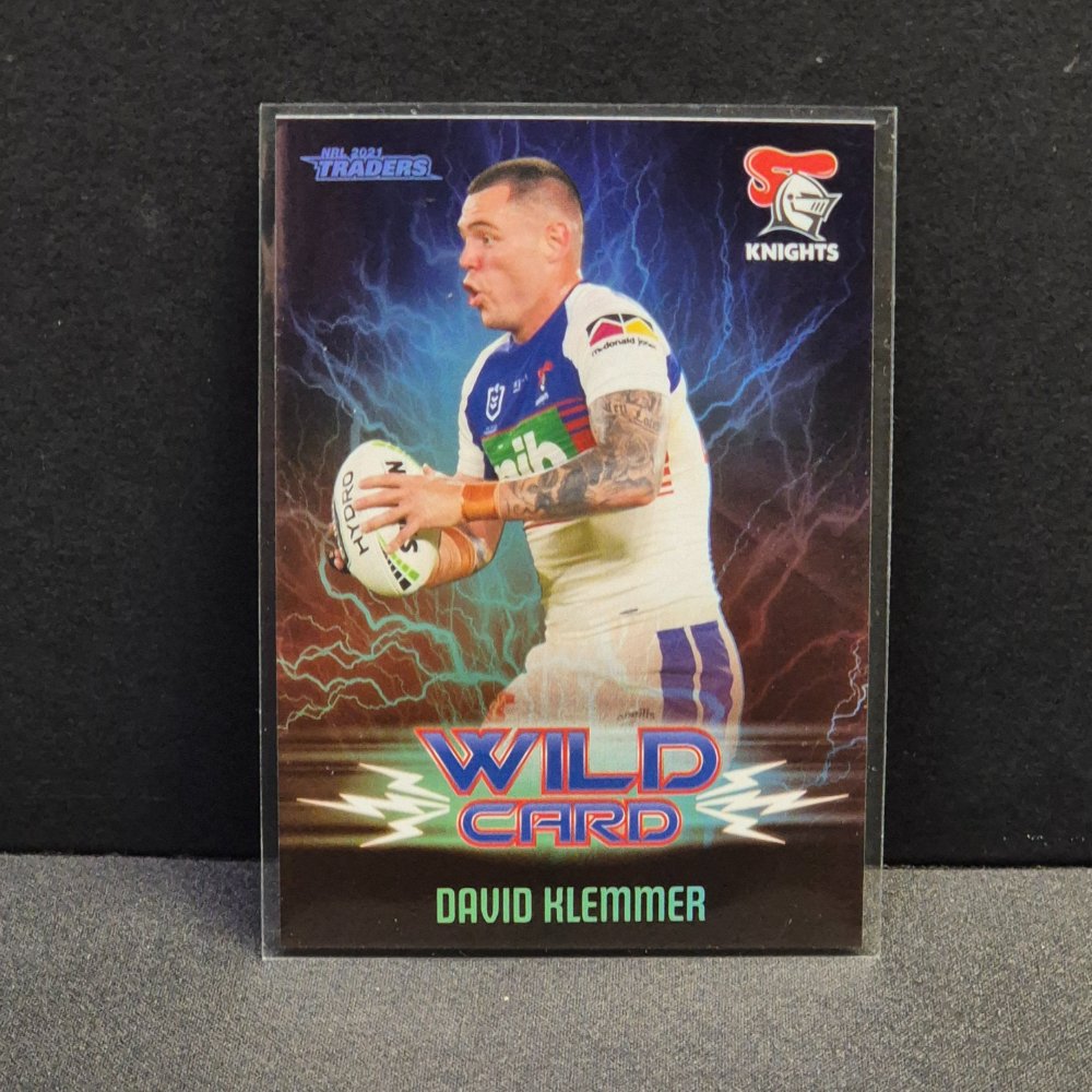 2021 NRL Traders - Wild Card - WC22 - David Klemmer