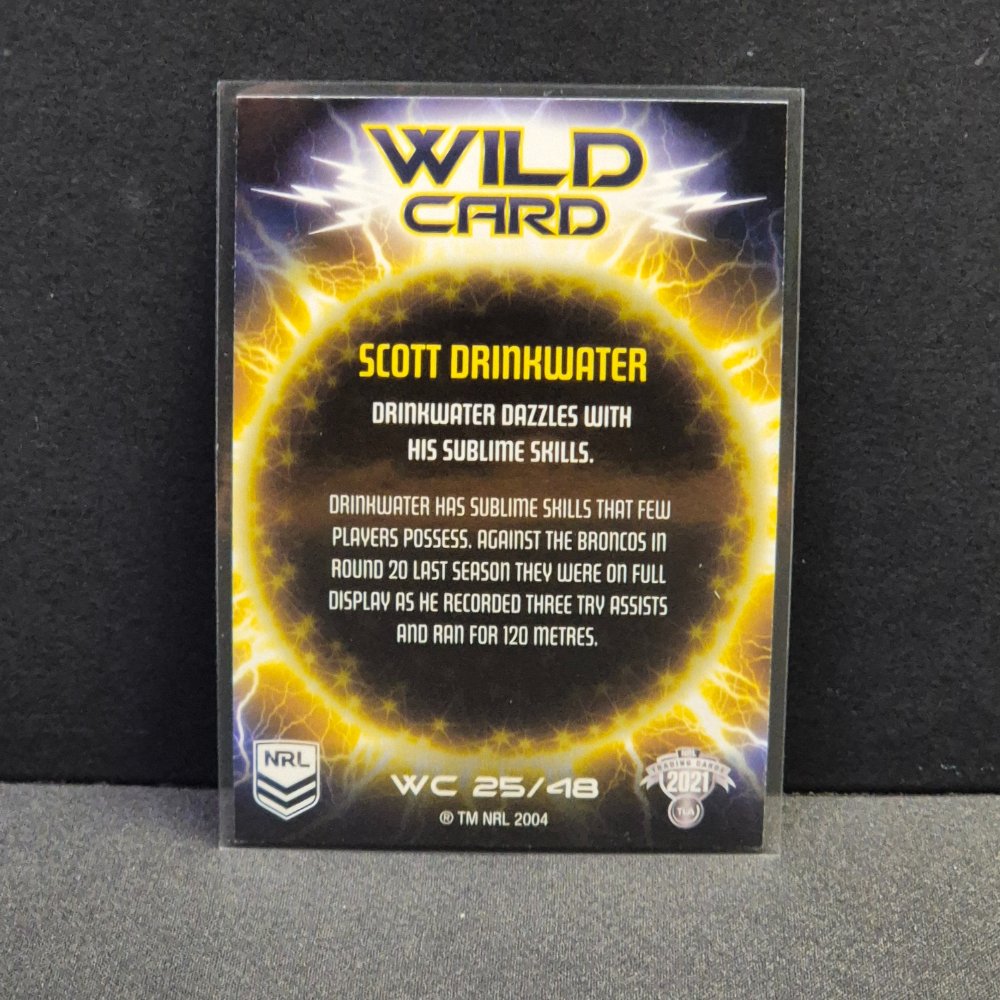 2021 NRL Traders - Wild Card - WC25 - Scott Drinkwater