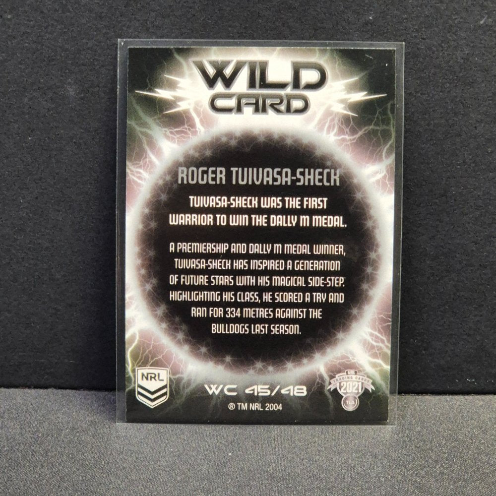 2021 NRL Traders - Wild Card - WC45 - Roger Tuivasa-Sheck