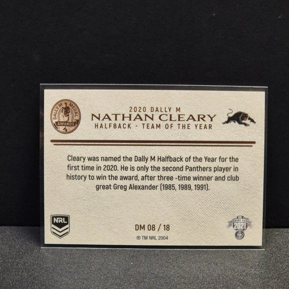 2021 NRL Traders Elite - Dally M Medal - DM08 - Nathan Cleary