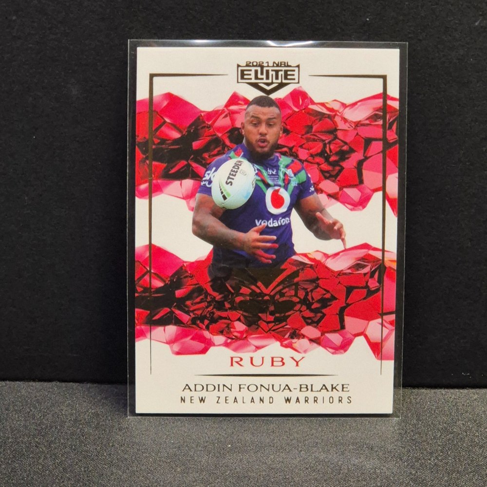 2021 NRL Traders Elite - Mojo Ruby - MR128 - Addin Fonua-Blake