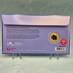 Back of 2022 $1 Elf on the Shelf Choose Joy Perth Mint PNC