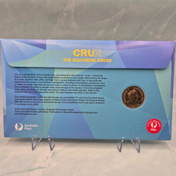 Back of 2022 $1 Impressions single coloured coin PNC Crux The Southern Cross