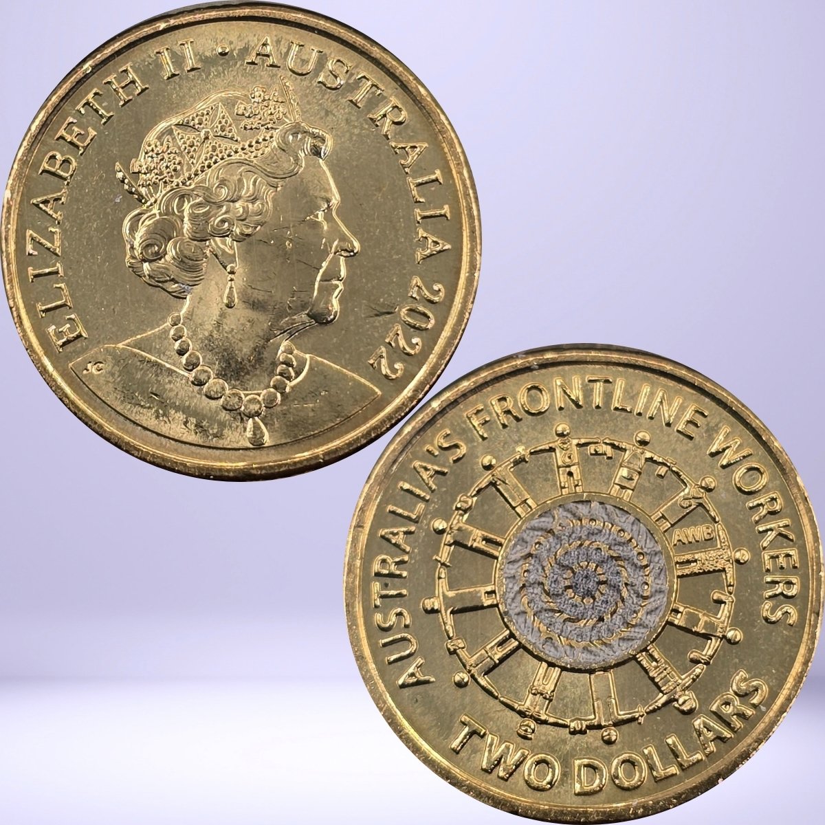 2022 $2 Frontline Workers Uncirculated Coin