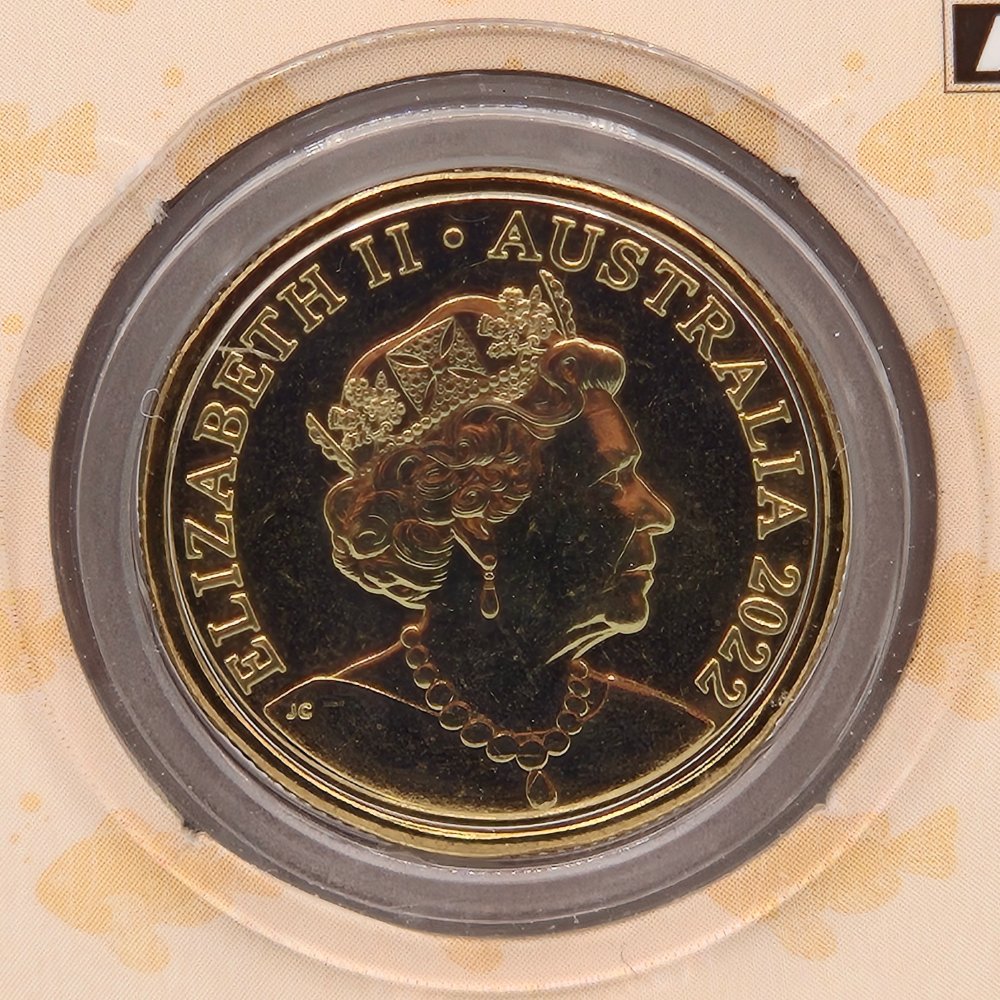 2022 $1 ANDA Mob of Roos 'Barrier Reef Anemonefish' Privy mark Carded Coin